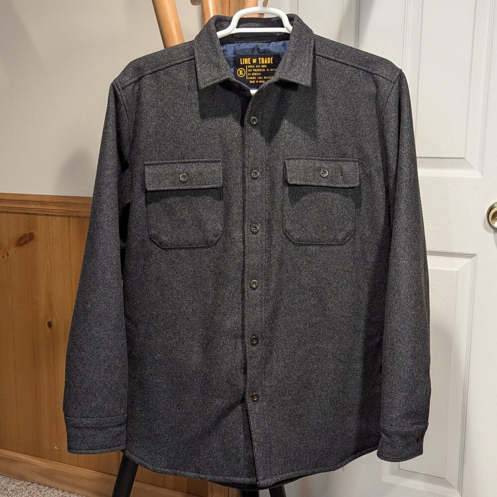 Wool CPO Jacket - Gray - XL